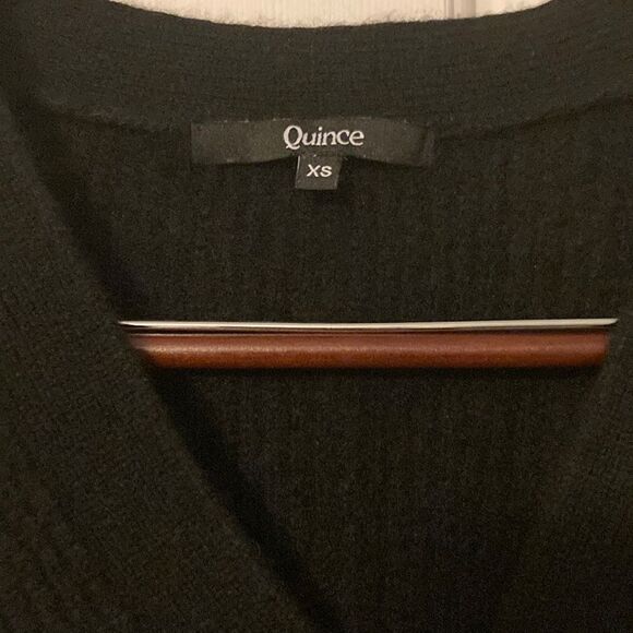 Quince Mongolian Cashmere Oversized Boyfriend Jenni Kayne Cardigan Sweater XS - Picture 8 of 8